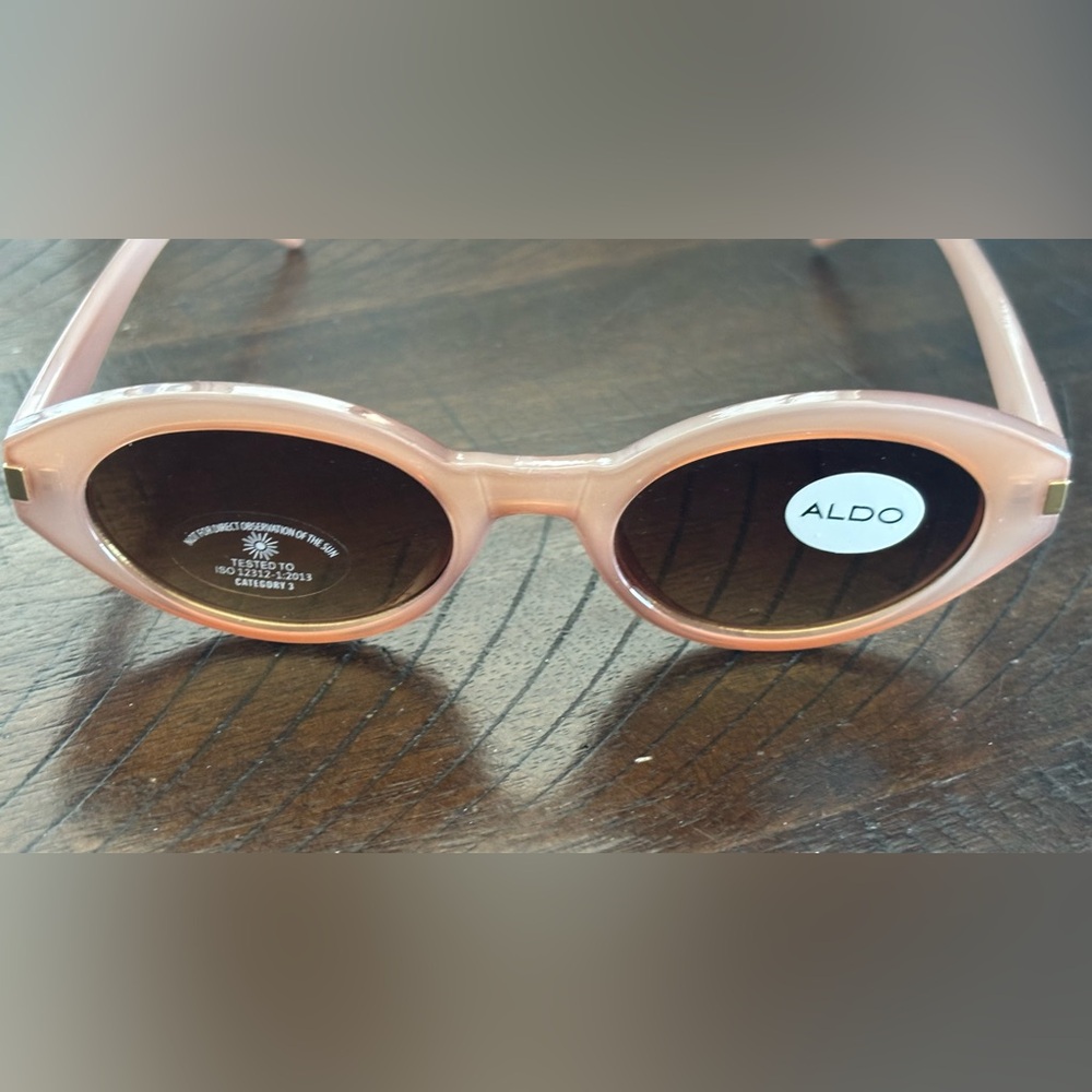 Aldo Blush Oval Sunglasses